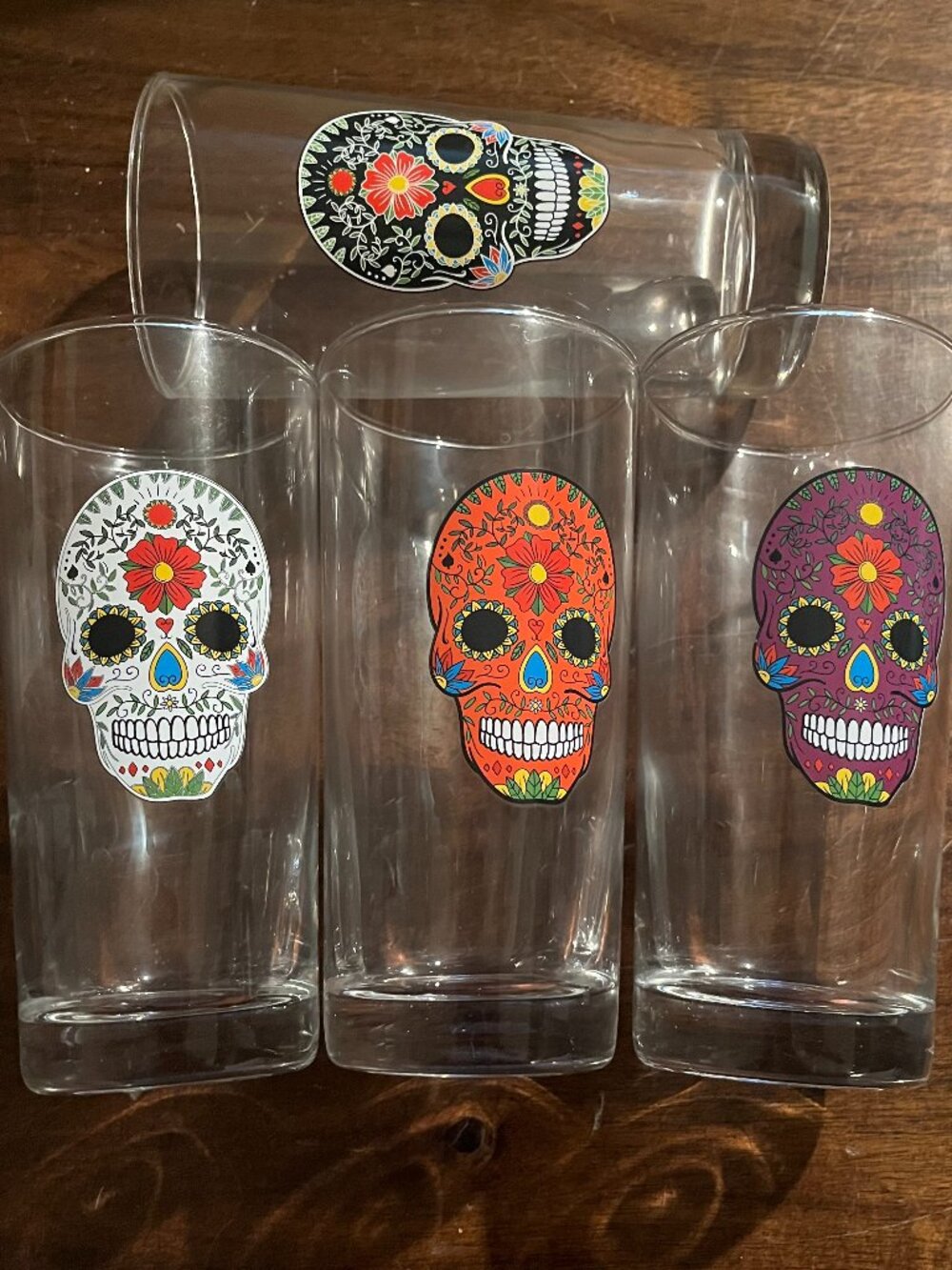drinking glasses, set of 4
